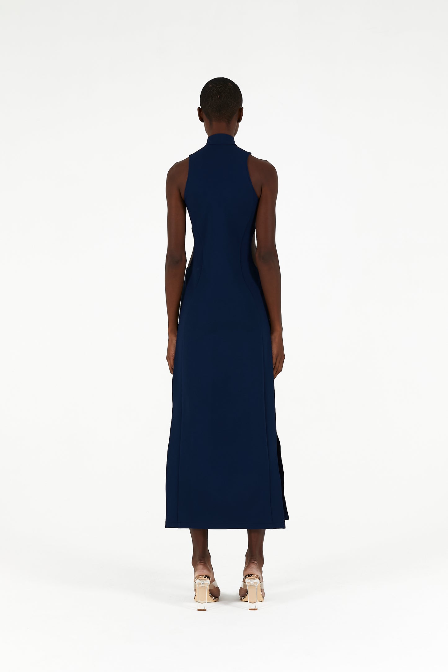 Maxi dress with cutouts