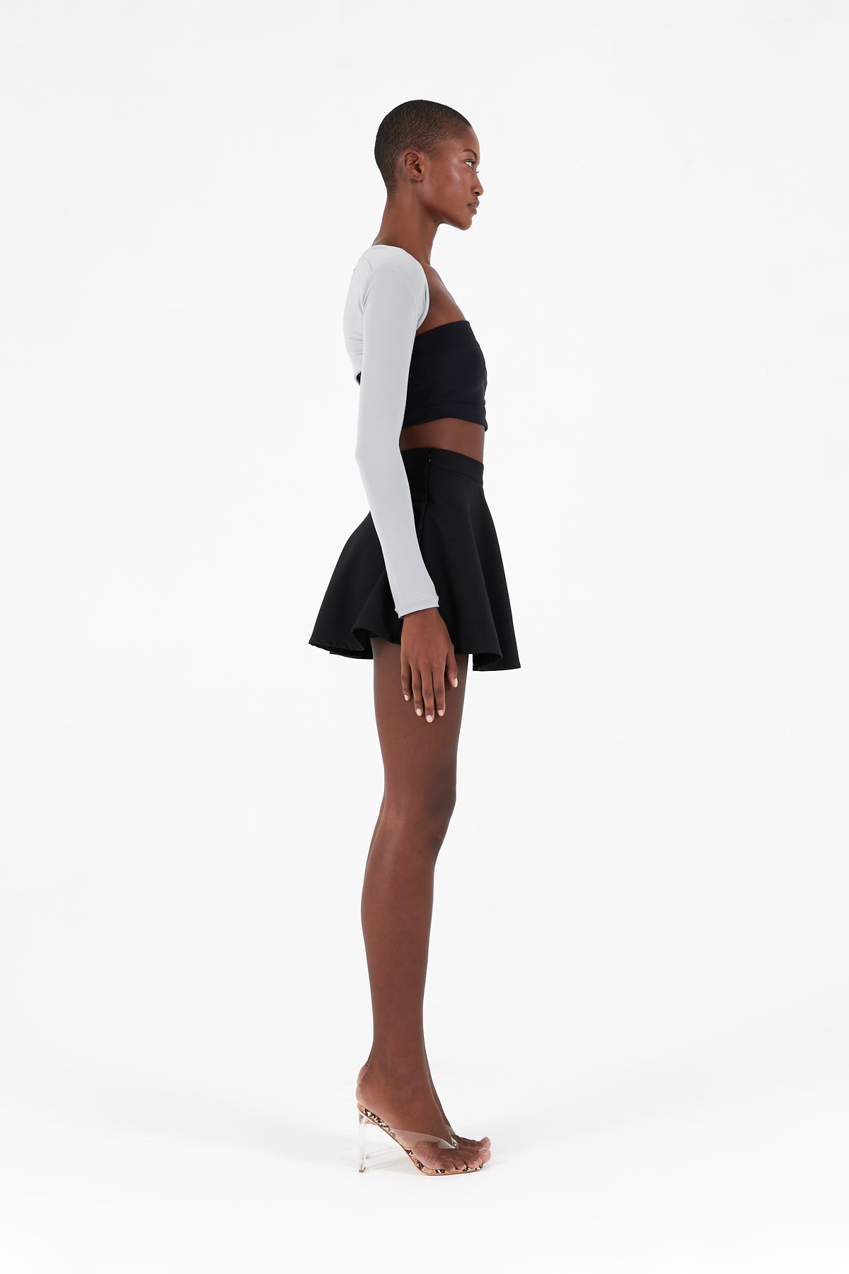 Full-length bolero sleeves