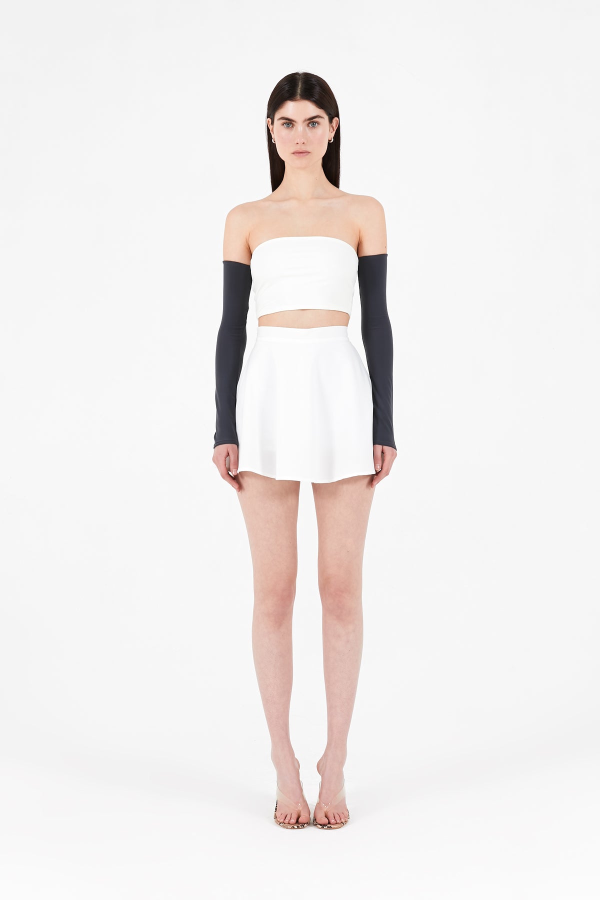 Mid-shoulder sleeves